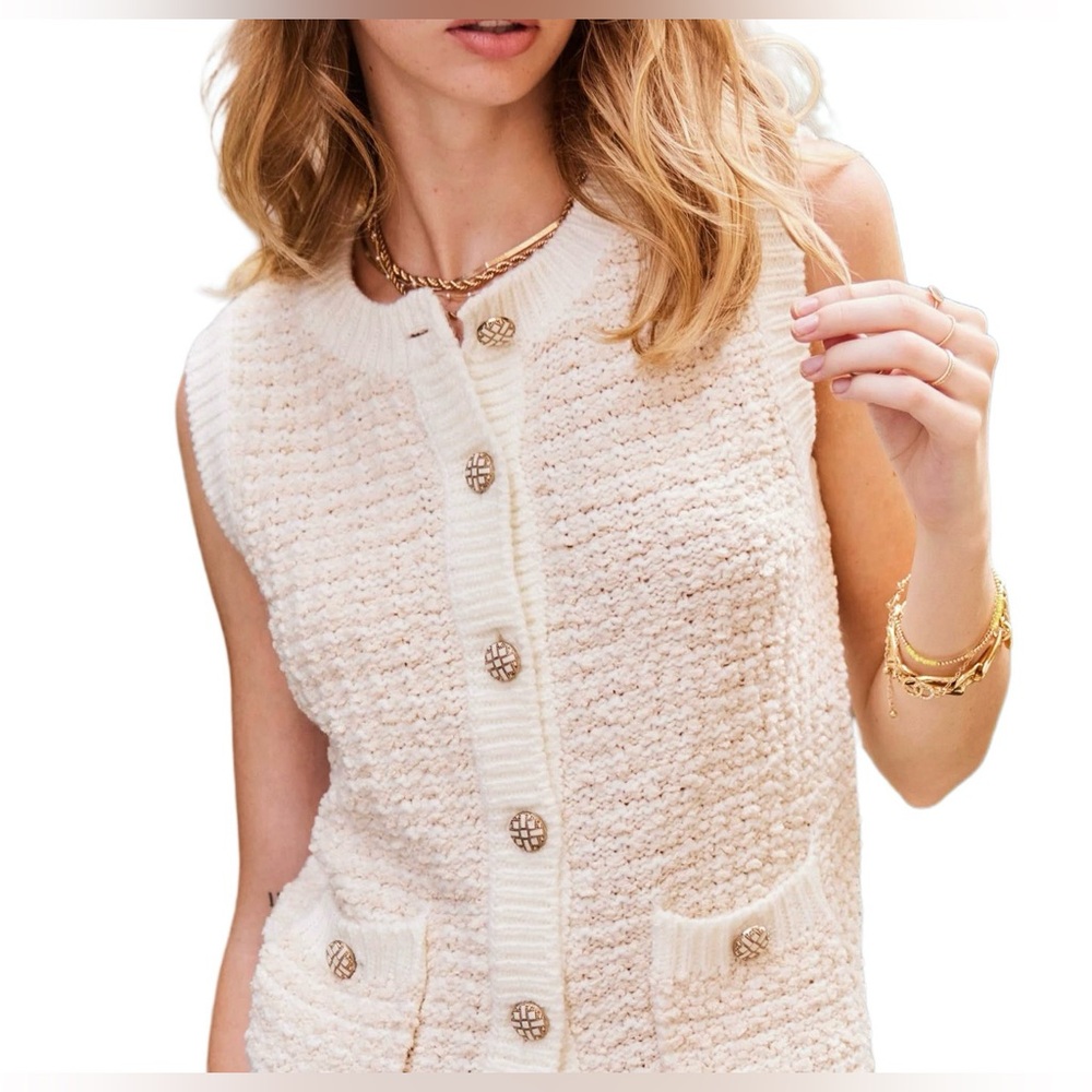 Heartloom NWT Lisse Knit Sweater Vest